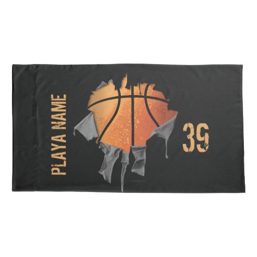 Torn Basketball Kussensloop (Achterkant)