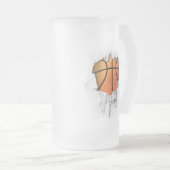 Torn Basketball Matglas Bierpul (Voorkant rechts)