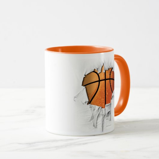 Torn Basketball Mok (Voorkant rechts)