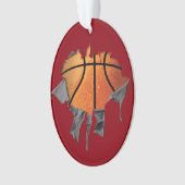 Torn Basketball Ornament (voorkant)
