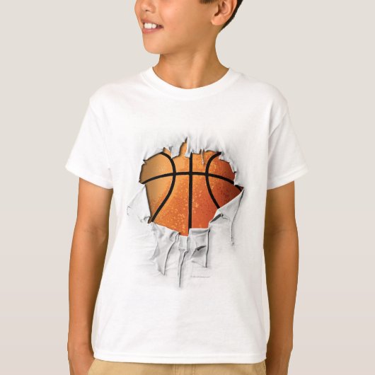 Torn Basketball T-shirt (Voorkant)