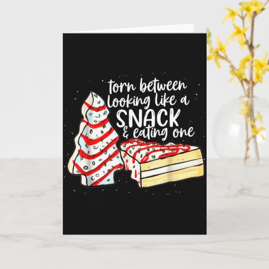 Torn Between Looking Like A Snack & Eating One Kaart (Gele Bloem)