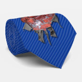 Torn Brick Wall Goalie (Hockey) Stropdas (Opgerold)