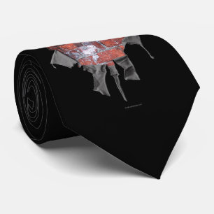 Torn Brick Wall Goalie (Hockey) Stropdas