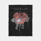 Torn Brick Wall Goalie (Soccer) Fleece Deken (Voorkant)