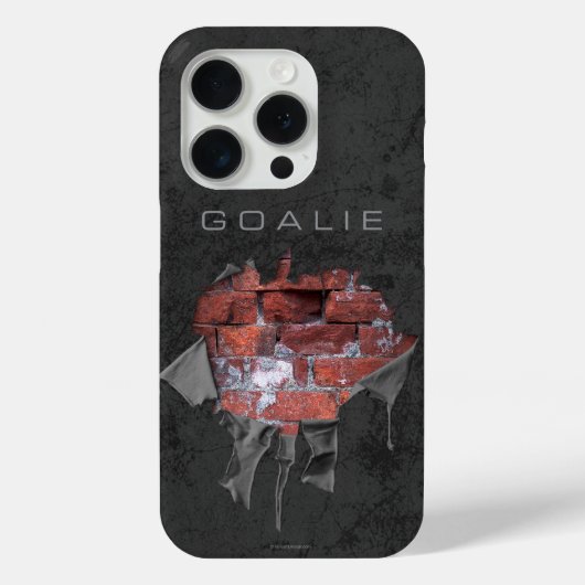 Torn Brick Wall Goalie (Soccer) Hoesje-Mate iPhone Case-Mate iPhone Case (Achterkant)