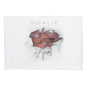 Torn Brick Wall Goalie (Soccer) Kussensloop