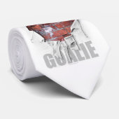 Torn Brick Wall Goalie (Soccer) Stropdas (Opgerold)