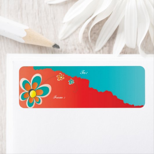 Torn-effect - Labels met cadeaulabel (Insitu)