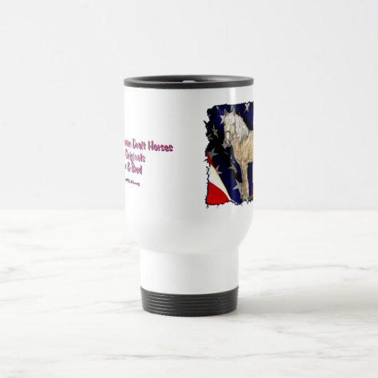 Torn Flag Cream Mok (Center)