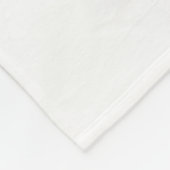 Torn Football - Persoonlijke witte vlinderbank Fleece Deken (Hoek)
