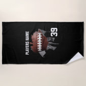 Torn Football Strandlaken (Voorkant)