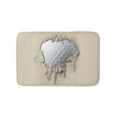 Torn Golf Ball Badmat (Voorkant)