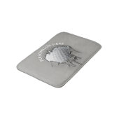 Torn Golf Ball Bath Mat (Gekanteld)