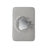 Torn Golf Ball Bath Mat (Voorkant Verticaal)