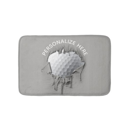Torn Golf Ball Bath Mat (Voorkant)