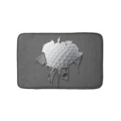 Torn Golf Ball Bathroom Mat (Voorkant)