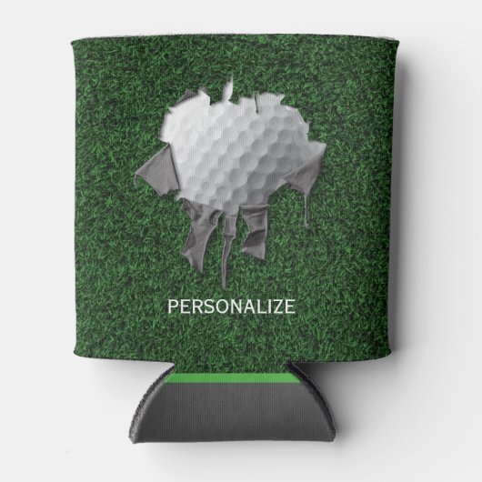 Torn Golf Ball Blikjeskoeler (Voorkant)