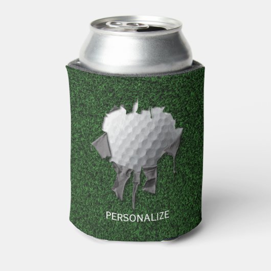 Torn Golf Ball Blikjeskoeler (Blikje Achterkant)