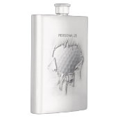 Torn Golf Ball Flacon (Rechts)