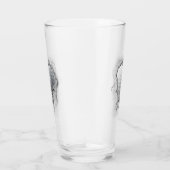 Torn Golf Ball Glas (Rechts)