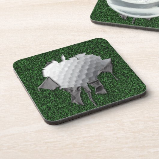 Torn Golf Ball Onderzetter (Linkerzijde)