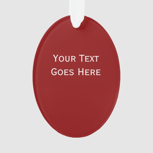 Torn Golf Ball Ornament (achterkant)