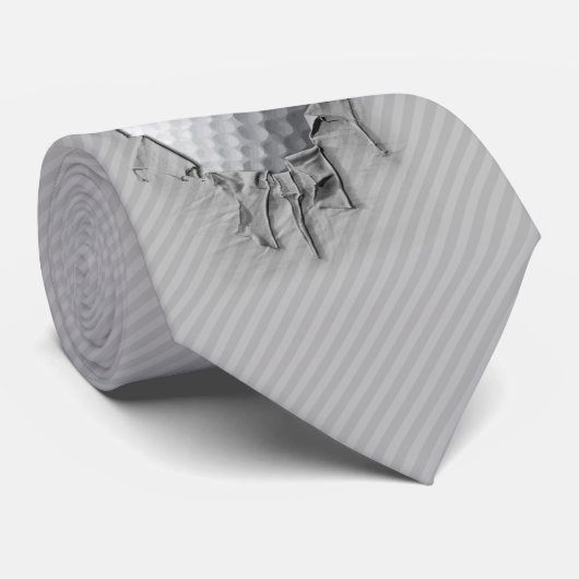 Torn Golf Ball Stropdas (Opgerold)