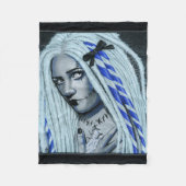 Torn Gothic Ragdoll Fantasy Art deken (Voorkant)