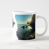 Torn NZ Seascape Tasman Uitzicht Grote Koffiekop (Rechts)