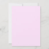 Torn Paper Tropical Floral Pink Wedding Save The Date (Achterkant)