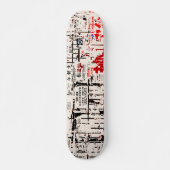 Torn Peeled Billboard Wall Persoonlijk Skateboard (Voorkant)