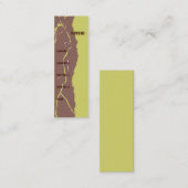 Torn-rand Mini Visitekaartje (Voorkant / Achterkant)