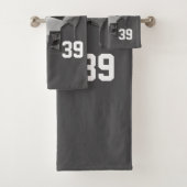 Torn Soccer Bath Towel Set Bad Handdoek (Insitu)