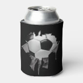 Torn Soccer Black Koelbox Blikjeskoeler (Blikje Voorkant)