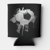 Torn Soccer Black Koelbox Blikjeskoeler (Voorkant)