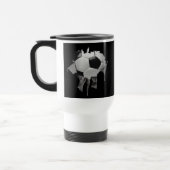 Torn Soccer Commuter Mug Reisbeker (Links)