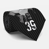 Torn Soccer (gepersonaliseerd) Stropdas (Opgerold)