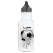 Torn Soccer (gepersonaliseerd) Waterfles (Links)