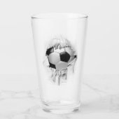 Torn Soccer Glas (Achterkant)