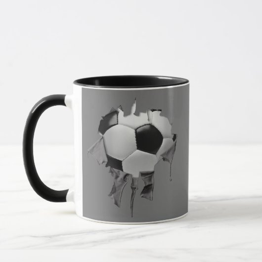 Torn Soccer Ringer Mok (Links)