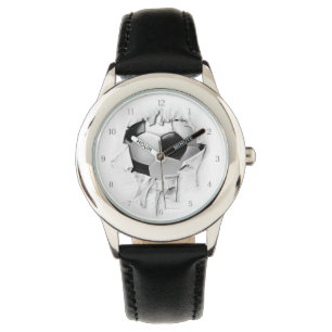 Torn Soccer Wrist Watch Horloge