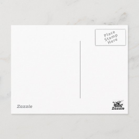 Torn Sunset Briefkaart (Achterkant)