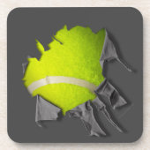 Torn Tennis Beverage Coaster Bier Onderzetter (Voorkant)