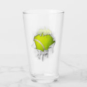Torn Tennis Glas (Achterkant)
