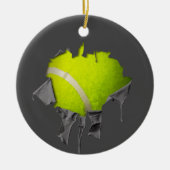 Torn Tennis-keramisch Ornament (Voorkant)