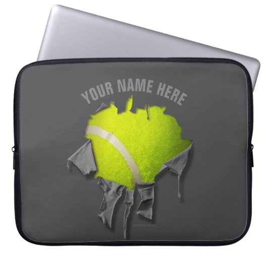 Torn Tennis-laptophoes Laptop Sleeve (Voorkant)