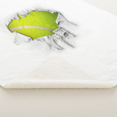 Torn Tennis Sherpa Blanket Deken (3/4)