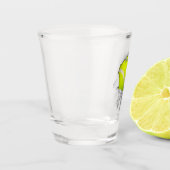 Torn Tennis Shot Glass Glas (Links)