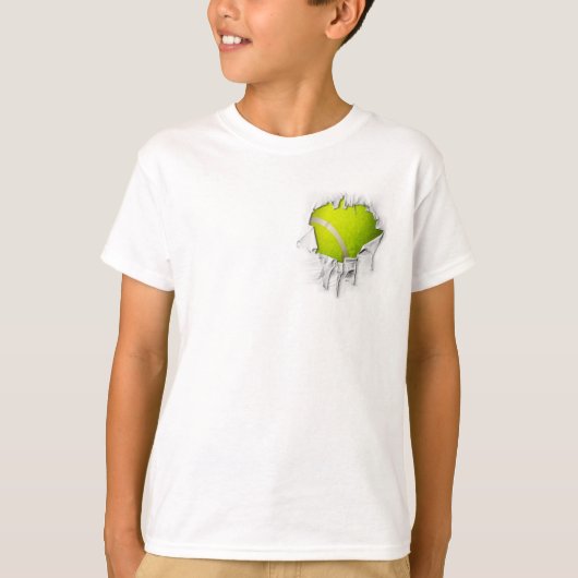 Torn Tennis T-Shirt (Voorkant)